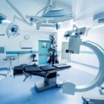 picture of a surgery room intricately outfitted with high-tech machines