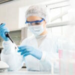 scientist working in a lab