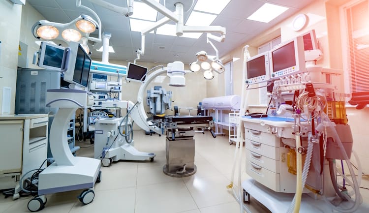 operating room in hospital